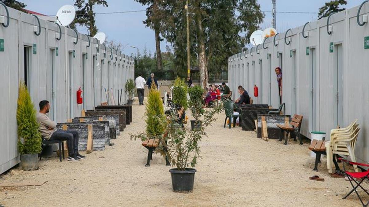 Hatay’da konteyner kent yapmak için bazı alanlara geçici olarak el konulacak