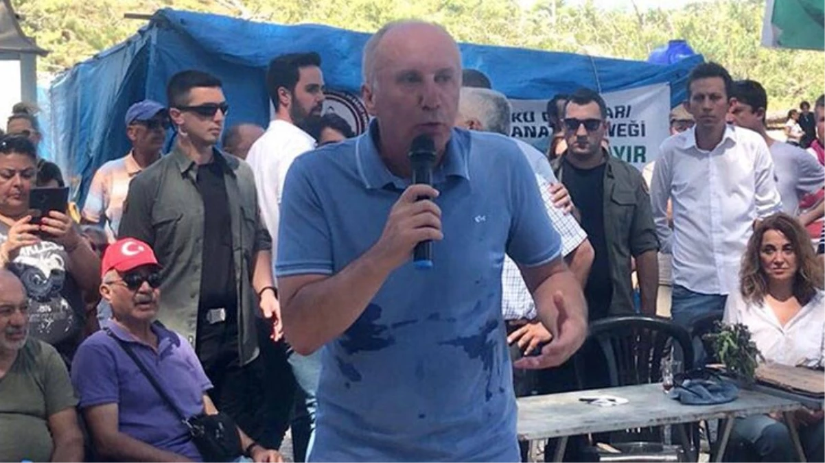 Muharrem İnce, Akbelen’deki Ağaç Kesim Protestosuna Destek Verirken Protesto Edildi