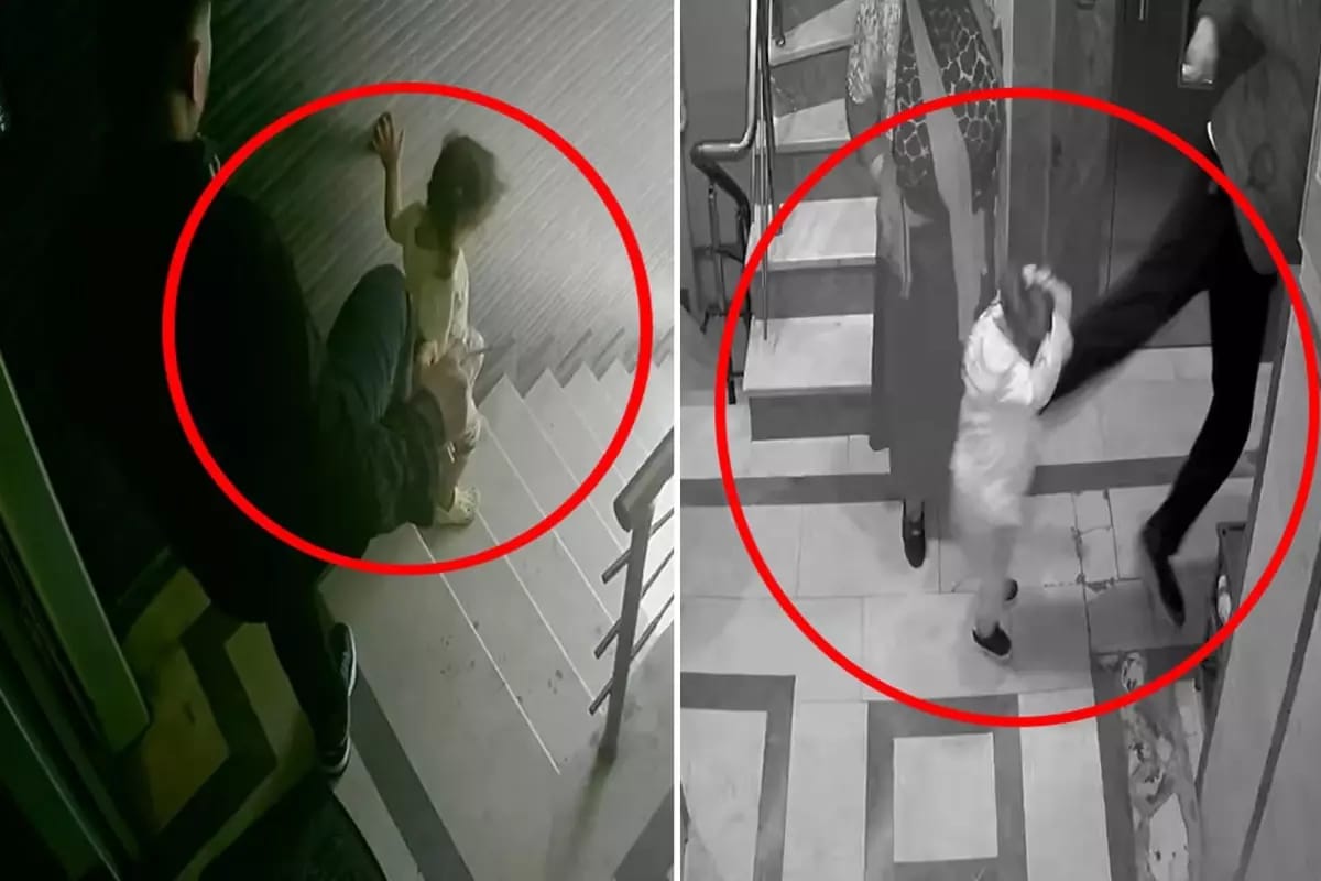 ‘ Böyle Baba Olmaz Olsun ‘ dedirten görüntüler. İzleyenler dehşete kapıldı
