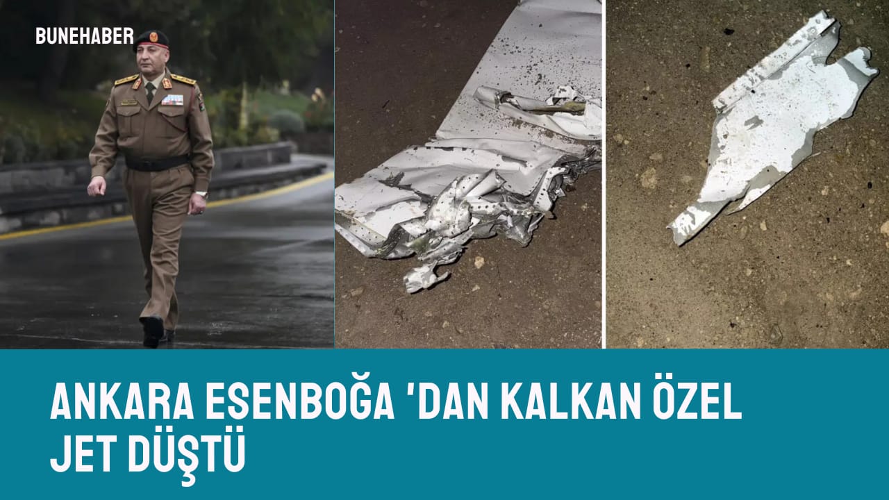 Ankara Eenboğa’dan kalkan özel jet düştü