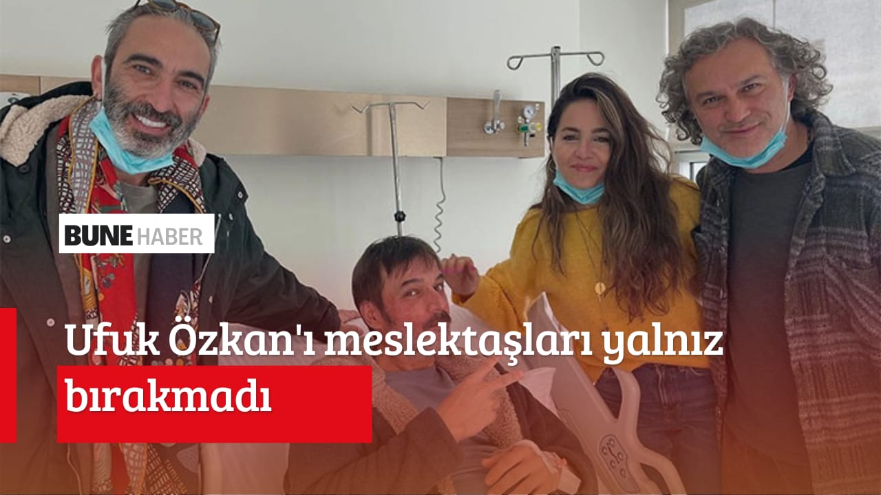 Ufuk Özkan’ı meslektaşları yalnız bırakmadı