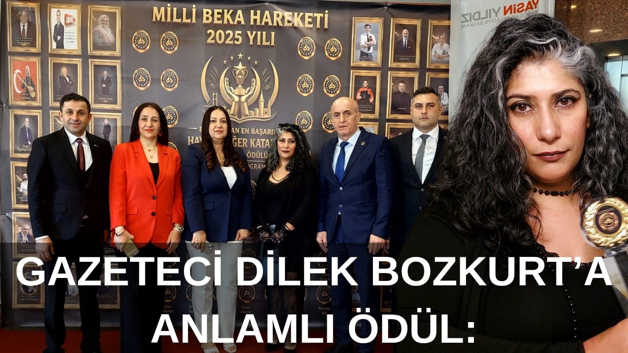 Gazeteci Dilek Bozkurt’a Anlamlı Ödül: “Gerçeğin Peşinden Gitmekten Vazgeçmedim”