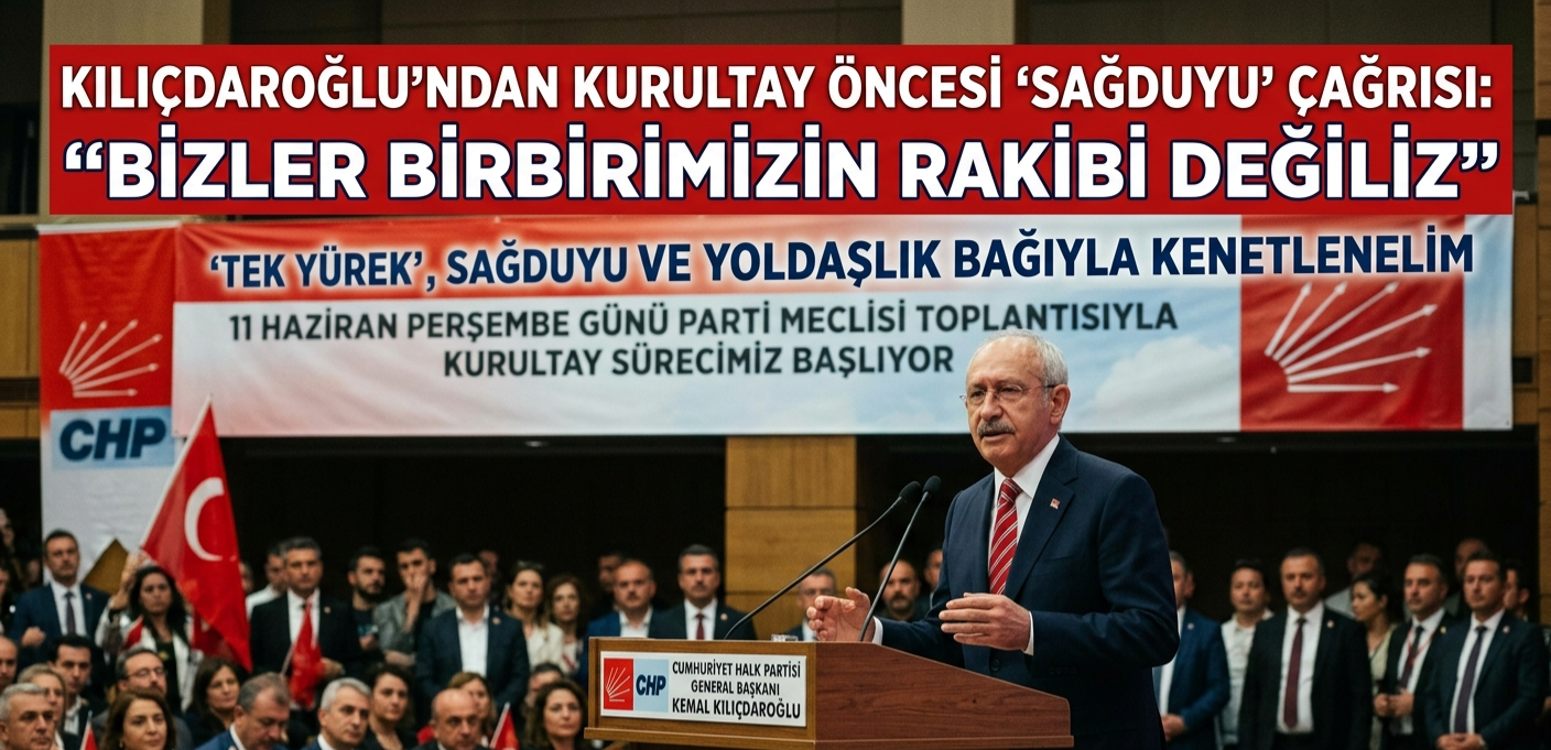 ​KILIÇDAROĞLU’NDAN KURULTAY ÖNCESİ ‘SAĞDUYU’ ÇAĞRISI: “BİZLER BİRBİRİMİZİN RAKİBİ DEĞİLİZ”