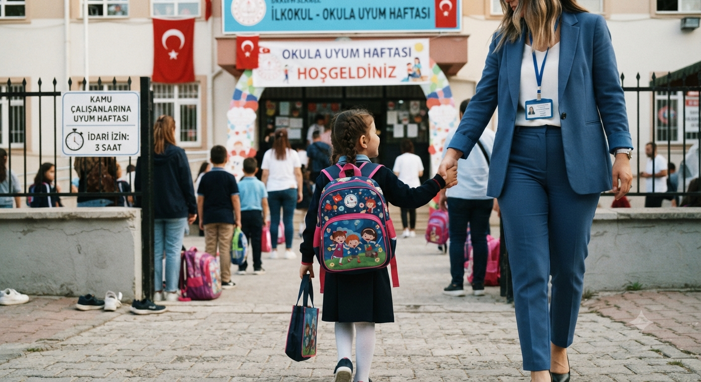 Okullar açılıyor! Uyum haftası bugün başlıyor, kamuda çalışana 3 saat izin